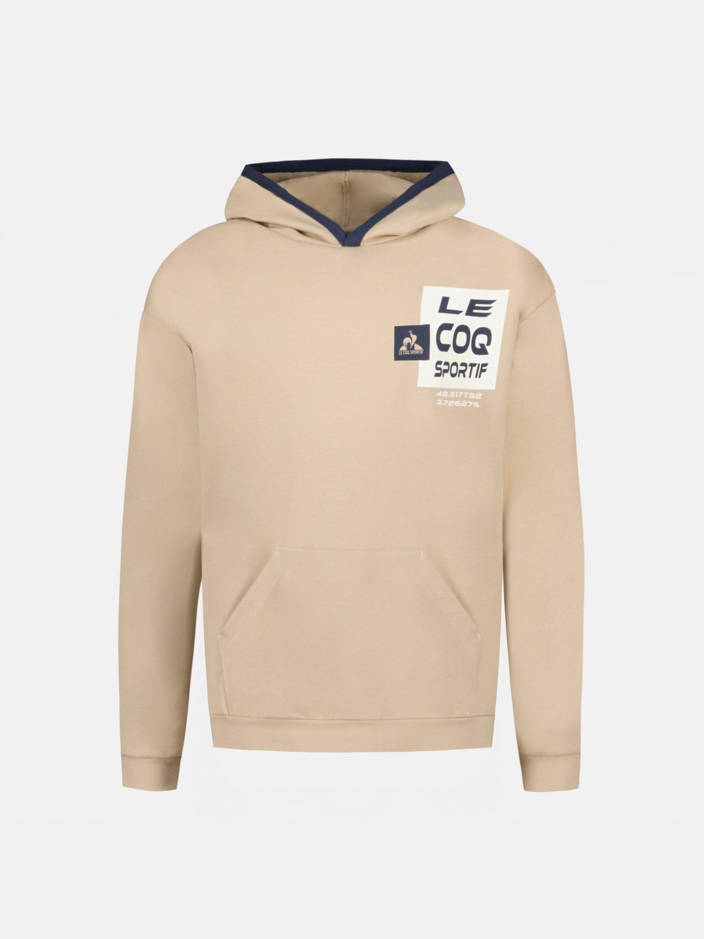 Sweat à capuche en molleton léger Graphique 1/2