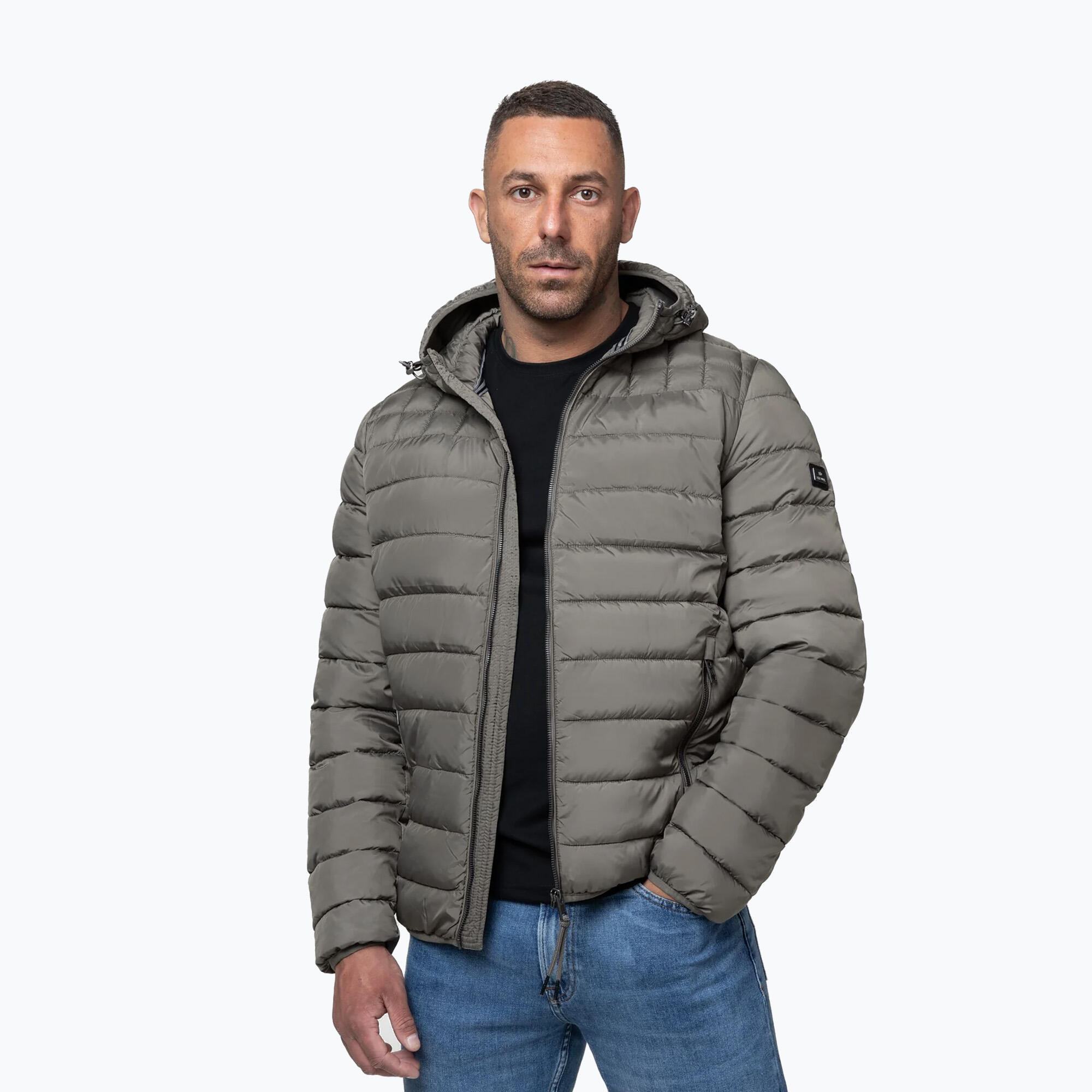 Casaco de inverno para homem Pitbull Foothill Hooded Padded 4/7