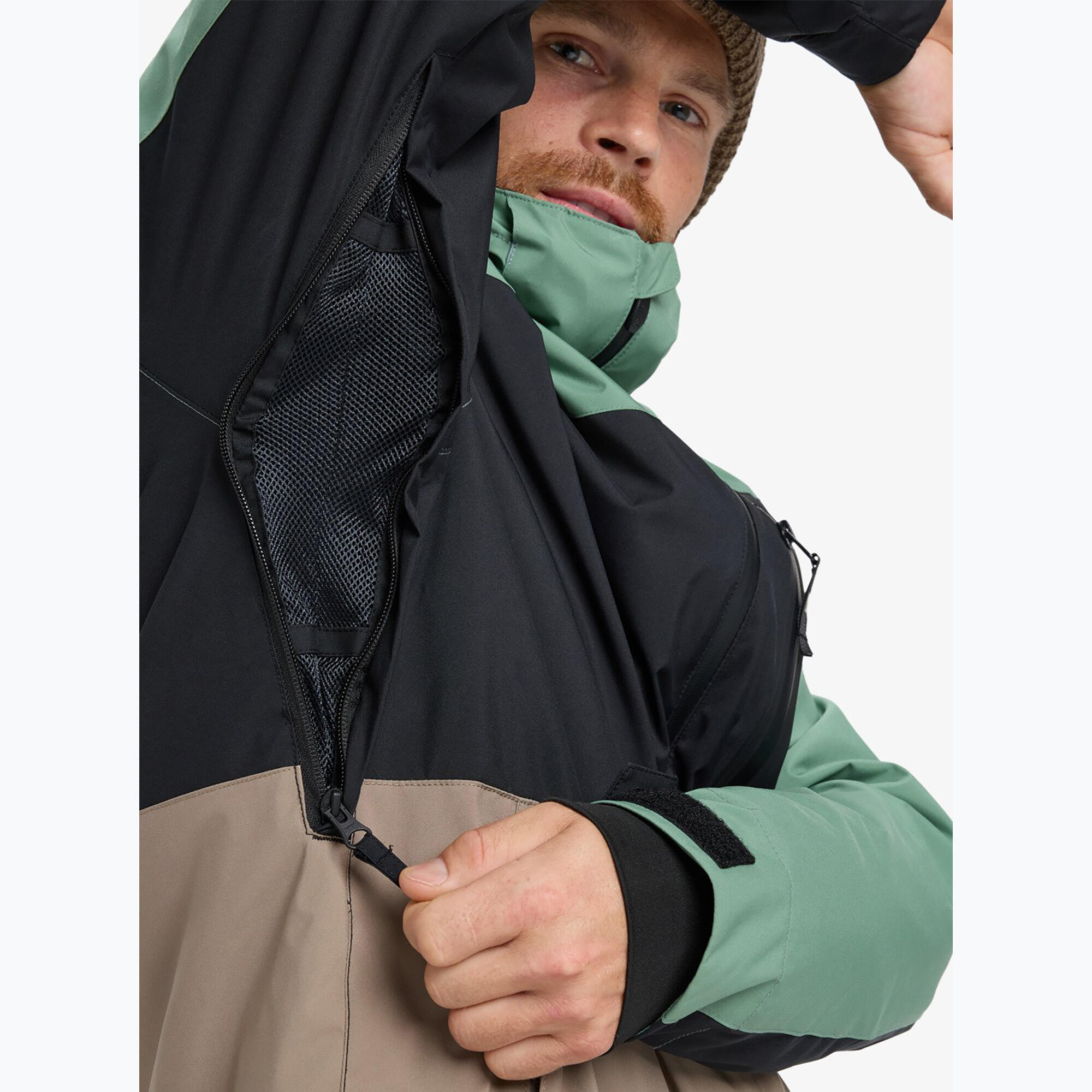 Quiksilver Sycamore Block 20K snowboardjas voor heren 7/7
