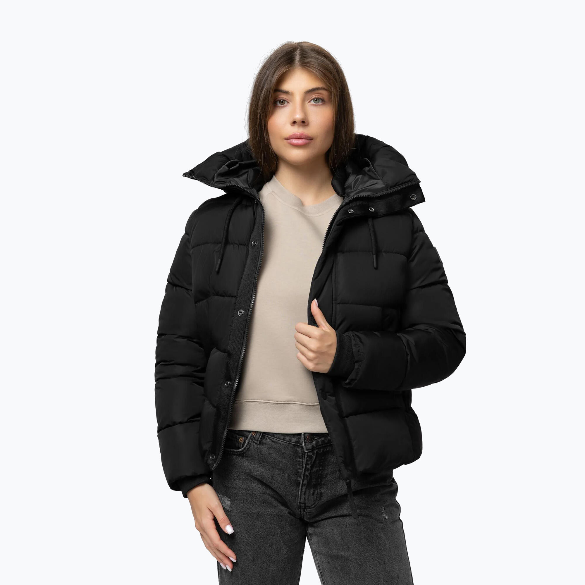 Kurtka zimowa damska Pitbull Amalia Padded Hooded 4/7