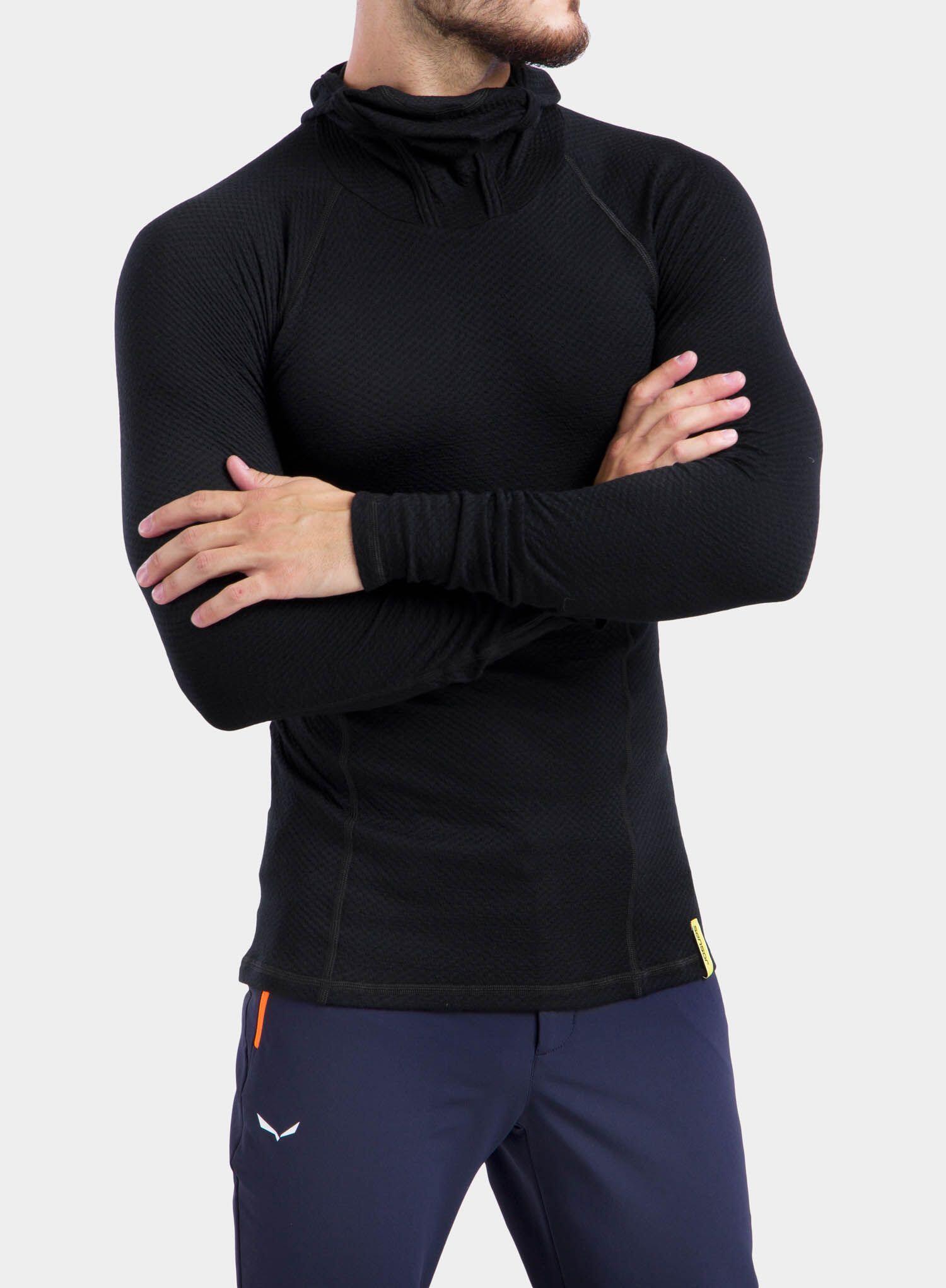 Bluza termoaktywna Sensor Merino DF Tee L/S Hooded 4/7