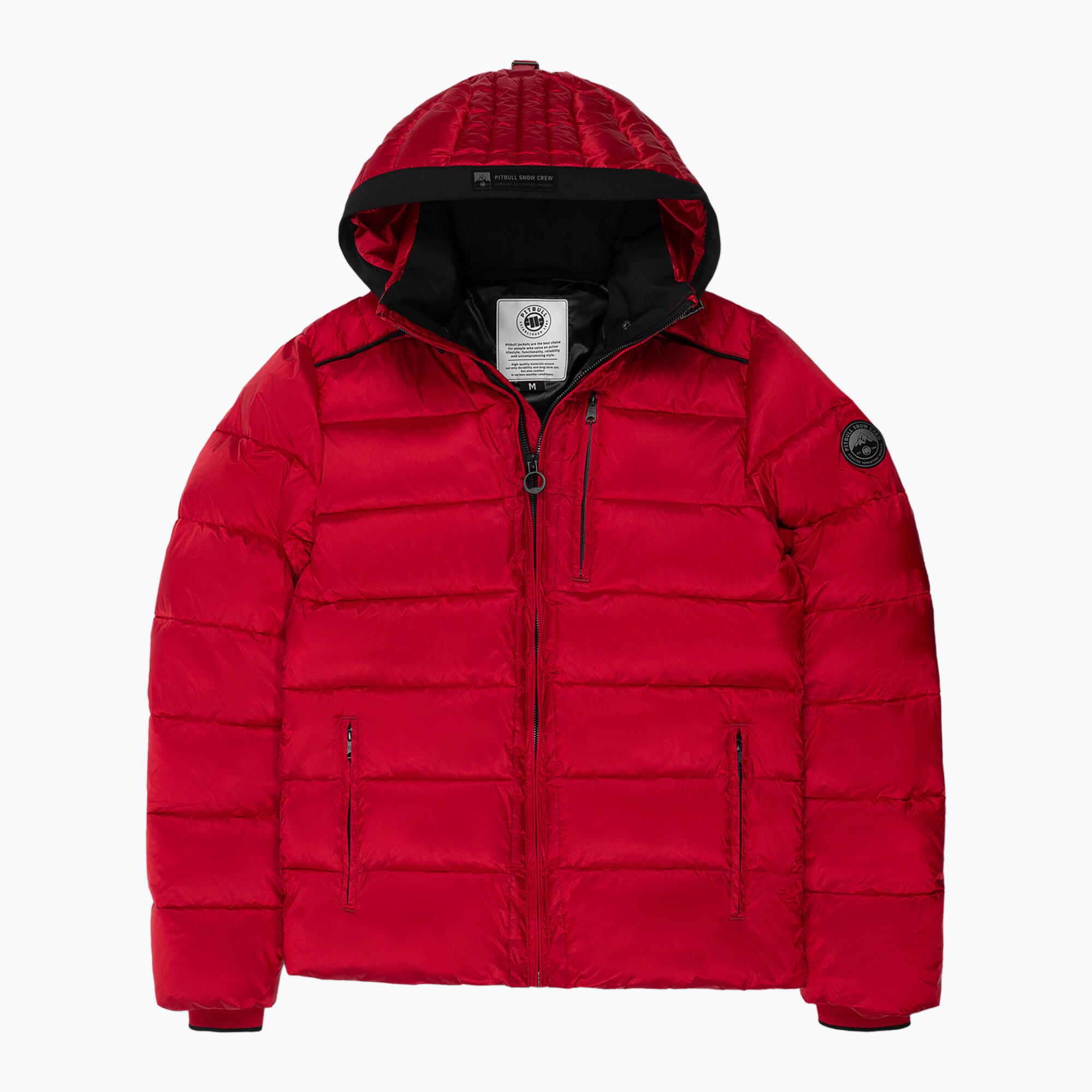 Casaco de inverno para homem Pitbull Barles Ribstop Padded Hooded 4/7
