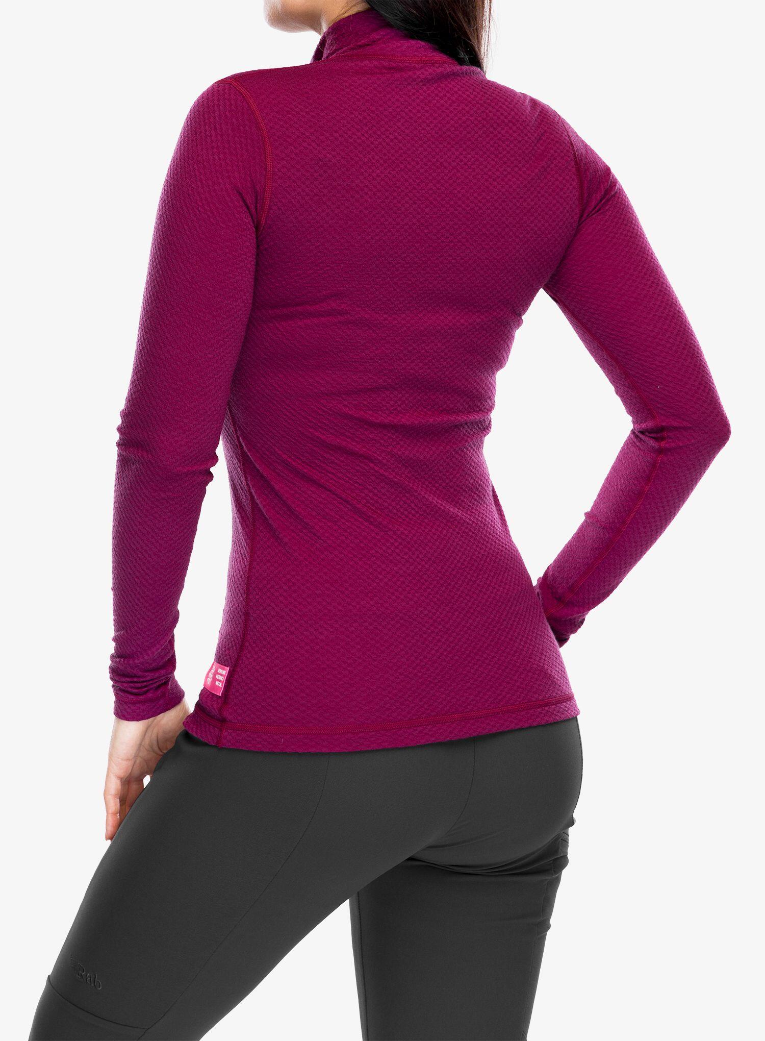Bluza termoaktywna damska Sensor Merino DF Tee L/S Zip 2/6