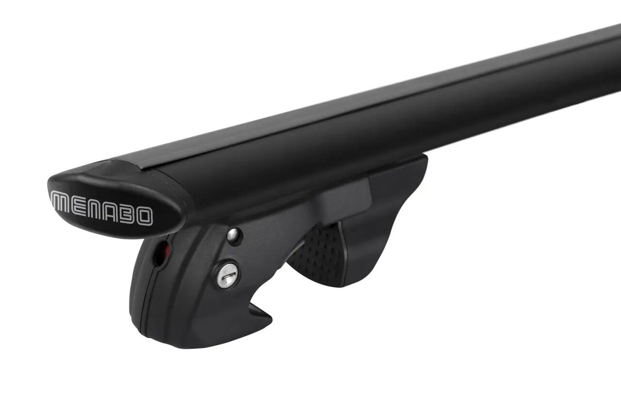 Tetőcsomagtartó Menabo Fender Black – Dacia Duster 2008-2013, hossz 120 cm, 2 db 3/7
