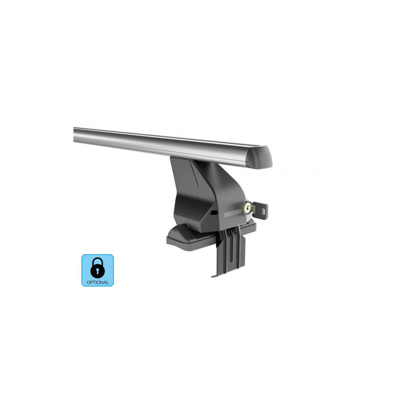 Bare transversale Menabo Omega Aluminiu pentru Seat Mii, 5 usi 2012+