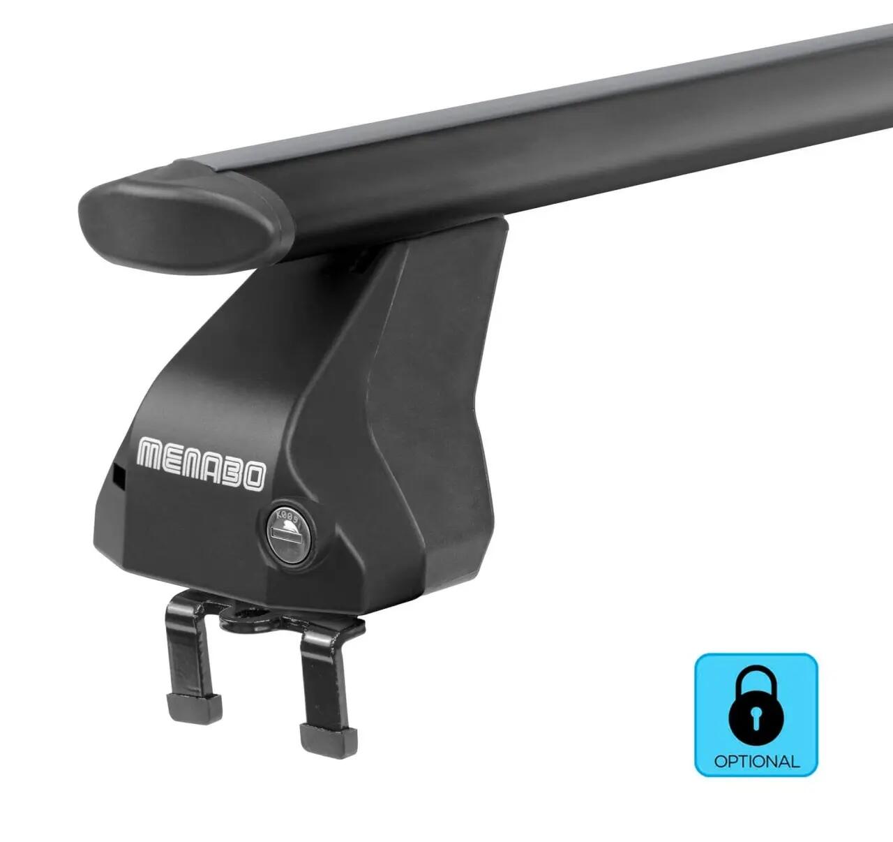 Tetőcsomagtartó Menabo Omega Plus Black – BMW 1-ös sorozat (E81), 3 ajtós 2/7