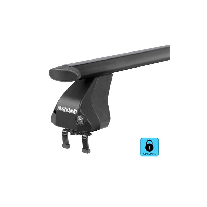 Bare transversale Menabo Omega Plus Black pentru Peugeot 5008 2009-2017