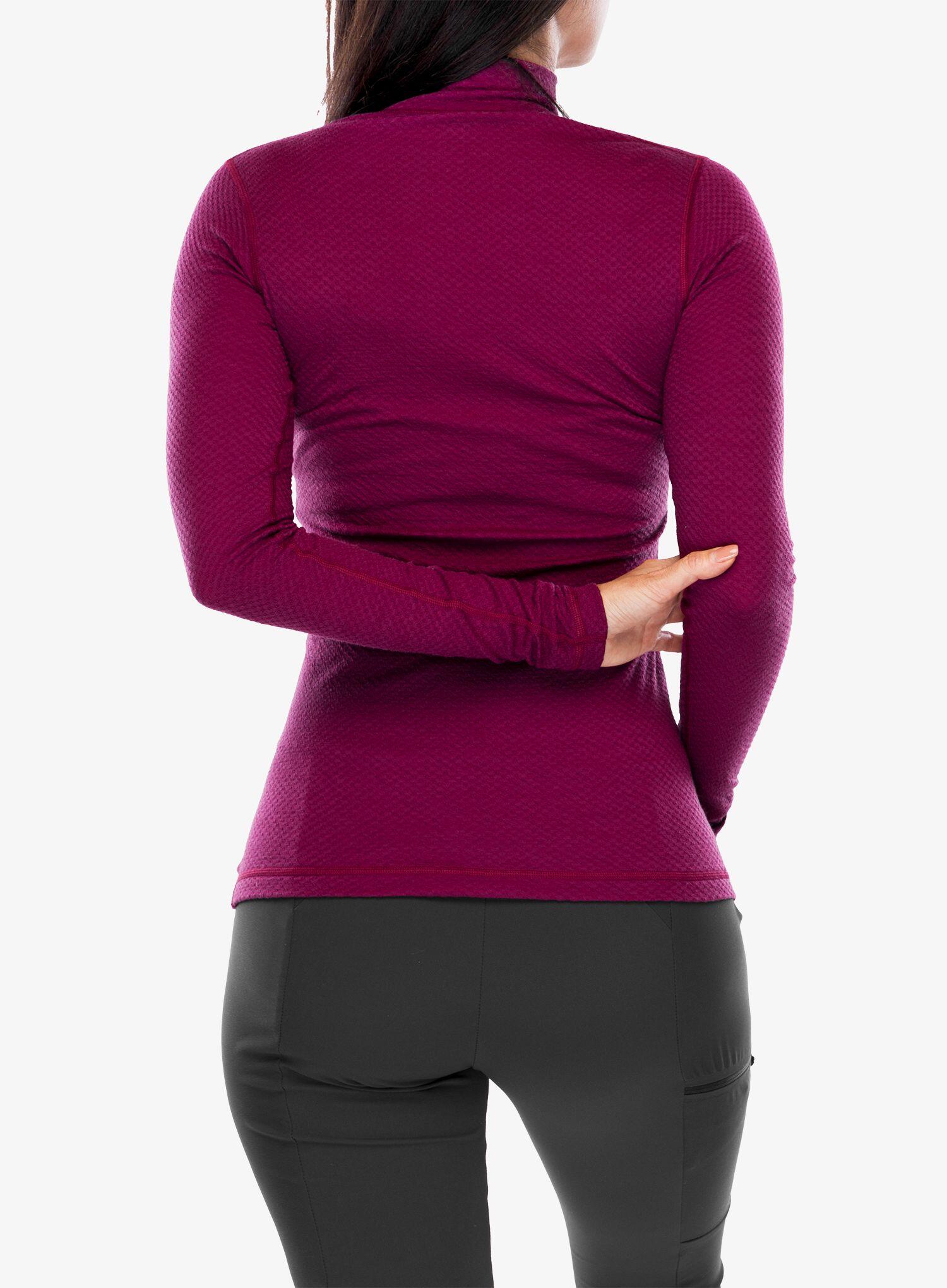 Bluza termoaktywna damska Sensor Merino DF Tee L/S Zip 4/6