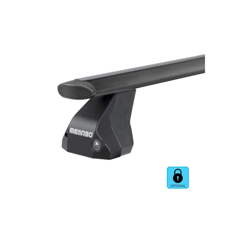 Menabo Omega Plus Black bare 1300 mm pentru GLC