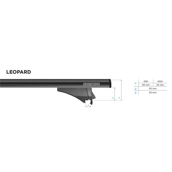 Menabo Leopard XL bare transversale pentru BMW F11 Touring