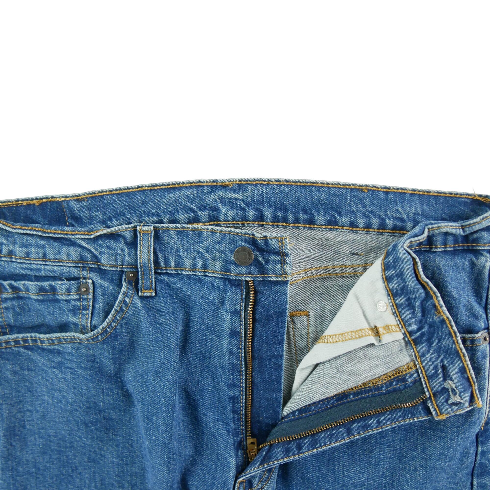 Calça jeans masculina Levi Strauss 505 regular 5/7