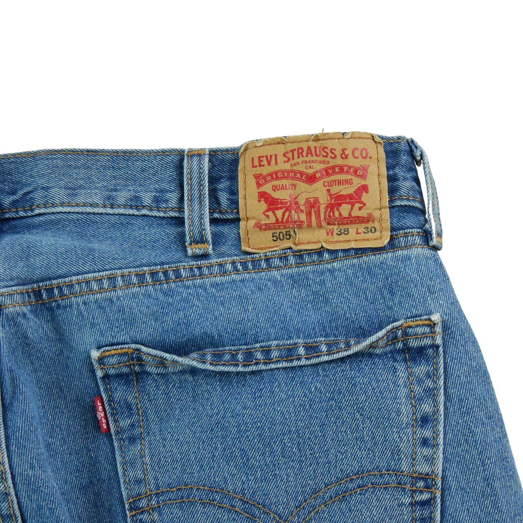 Levi Strauss jeansy męskie 505 Regular 7/7