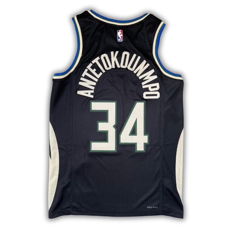Second hand - Maglia NBA Milwaukee Bucks 2022/2023 Giannis - Stato eccellente 2/2