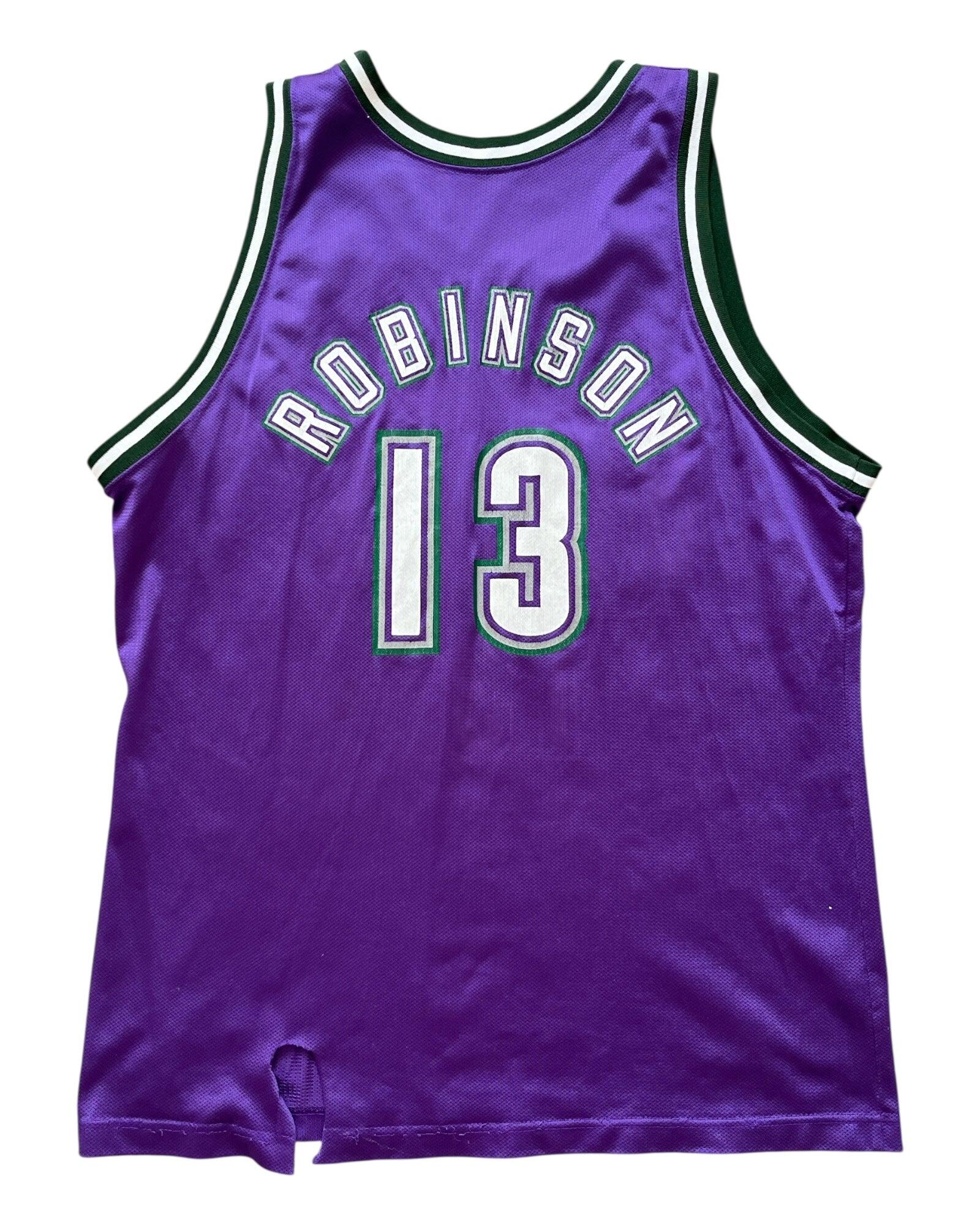 Second hand - Maglia NBA Milwaukee Bucks 1994/1995 Robinson - Stato eccellente 2/2