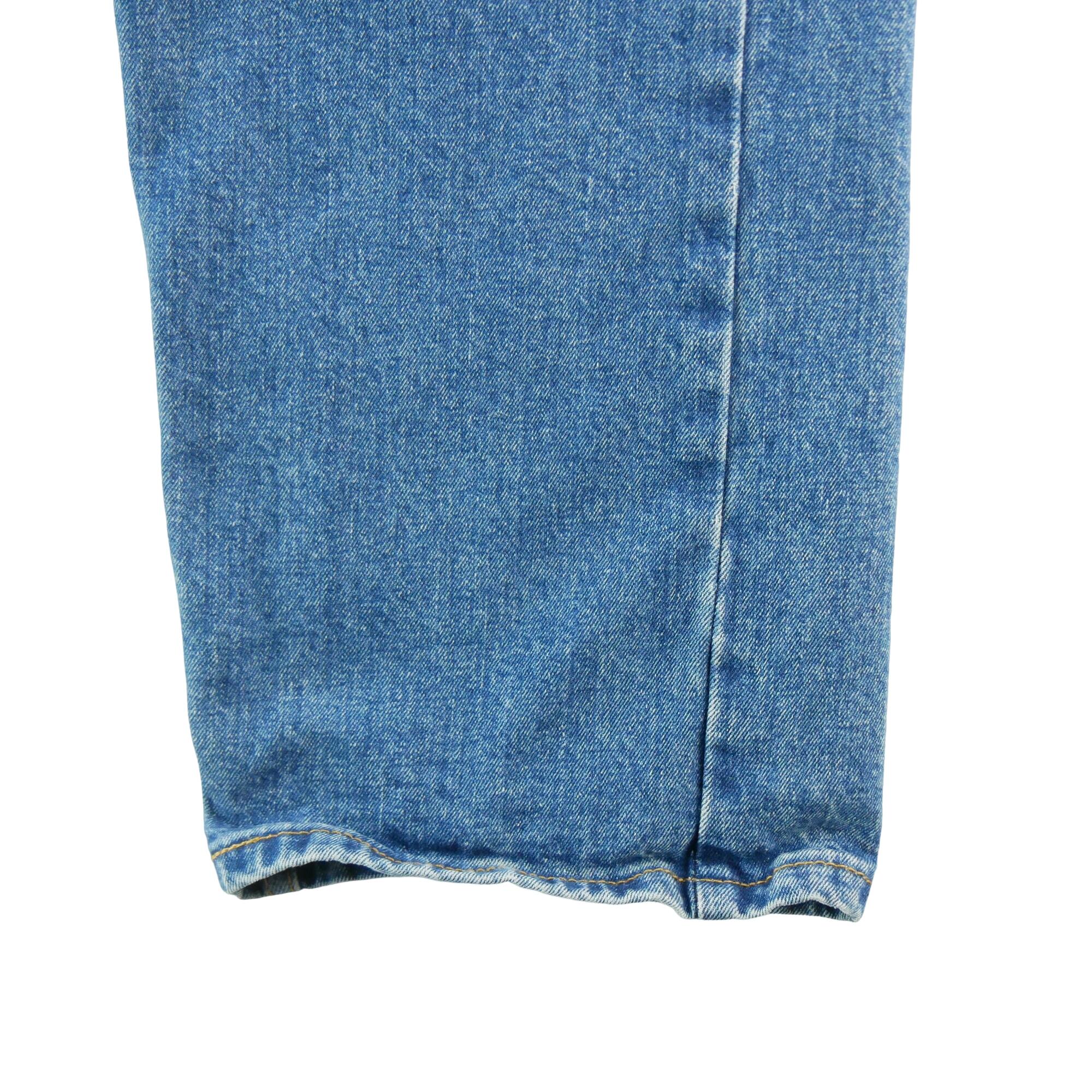 Calça jeans masculina Levi Strauss 505 regular 6/7
