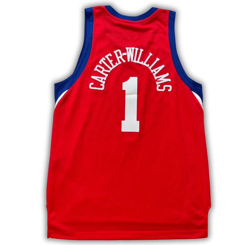Segunda vida - Camisola NBA Philadelphia Sixers 2013/2014 Carter - Como novo 2/2