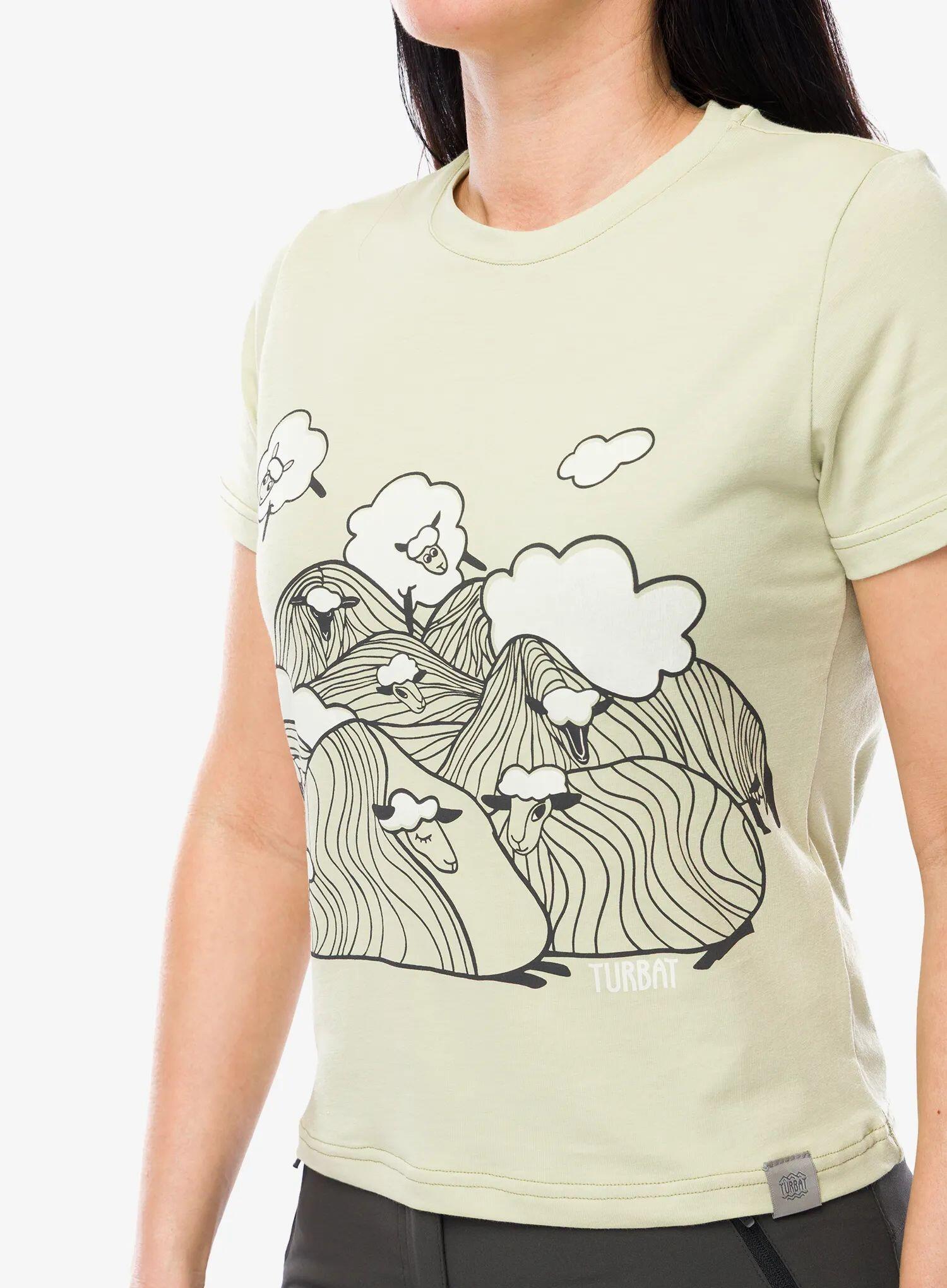 Koszulka bawełniana damska Turbat Vivcegora T-Shirt 6/7