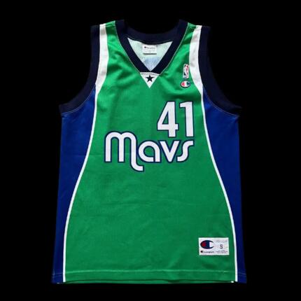Reconditionné - Maillot NBA Dallas Mavericks 2004/2009 Nowitzki - Excellent