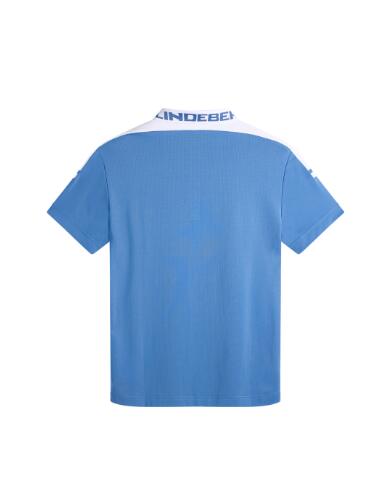 J. Lindeberg Bo Polo, Polo de golfe para homem, azul 3/3