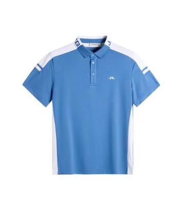 J. Lindeberg Bo Polo polo da golf da uomo blu