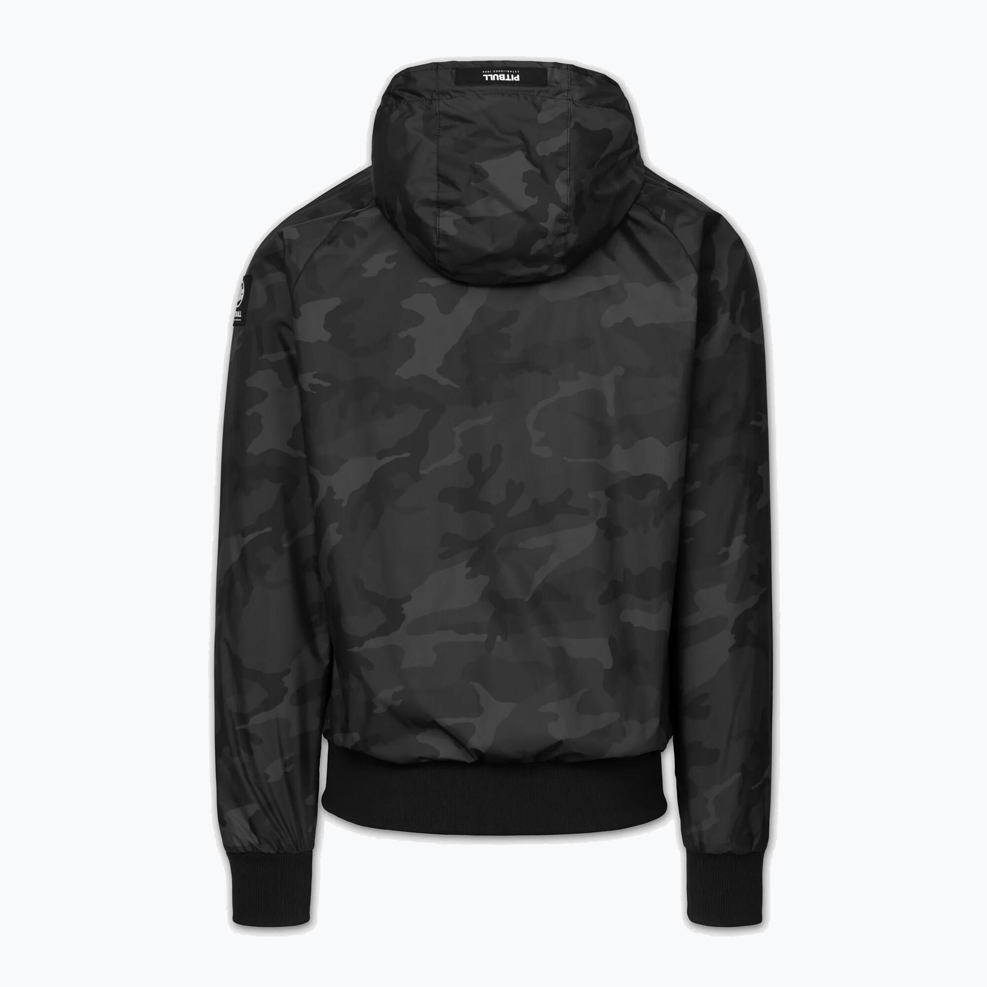 Kurtka męska Pitbull Athletic Logo Nylon Hooded 7/7