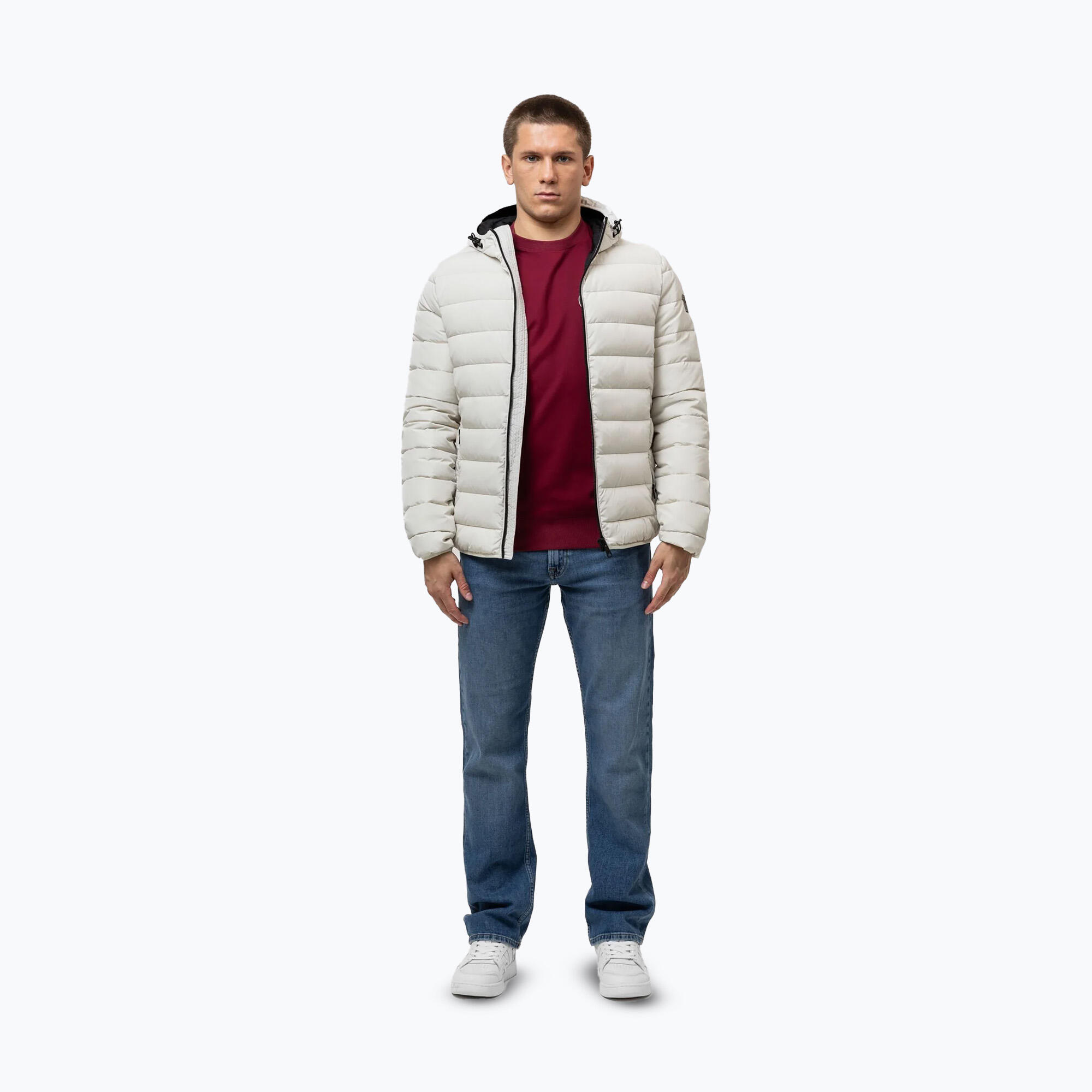Kurtka zimowa męska Pitbull Seacoast 3 Quilted Hooded 2/7