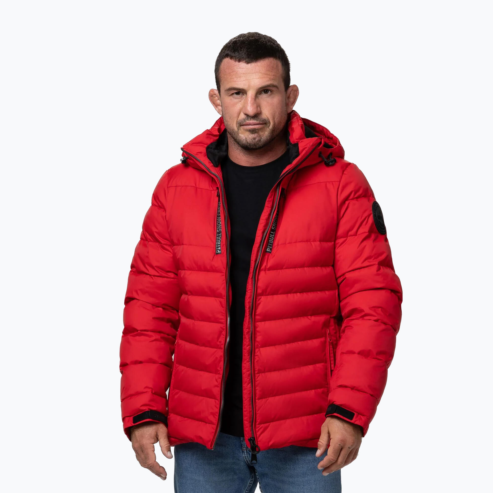 Kurtka zimowa męska Pitbull Crestline Padded Hooded 4/7