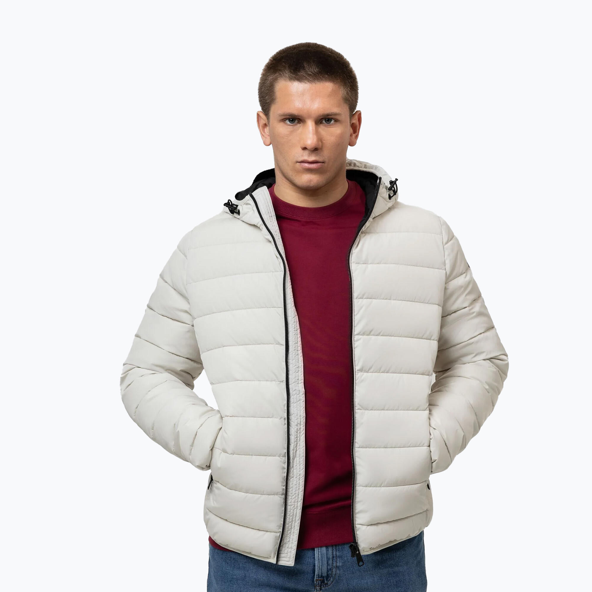 Kurtka zimowa męska Pitbull Seacoast 3 Quilted Hooded 5/7