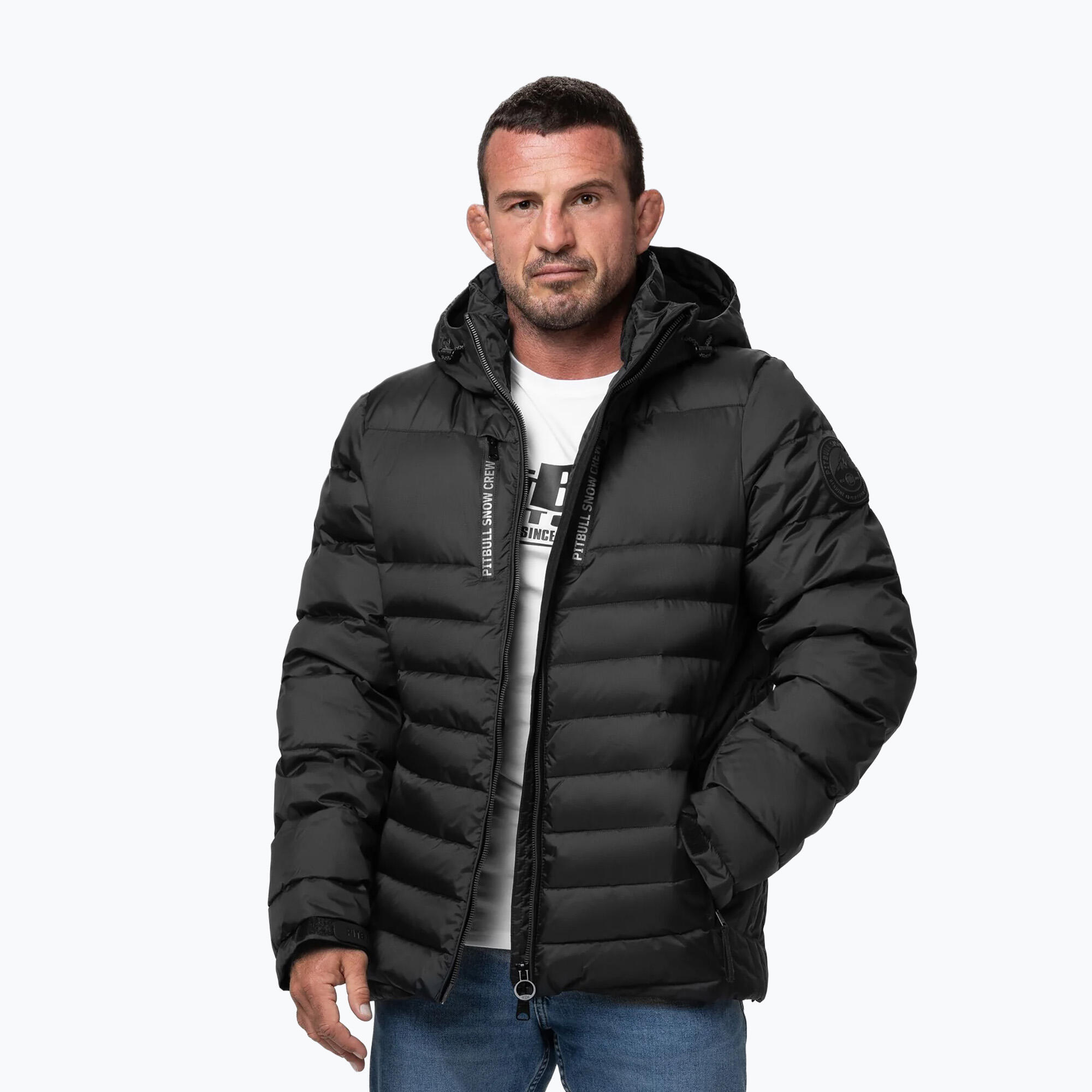 Kurtka zimowa męska Pitbull Crestline Padded Hooded 4/7