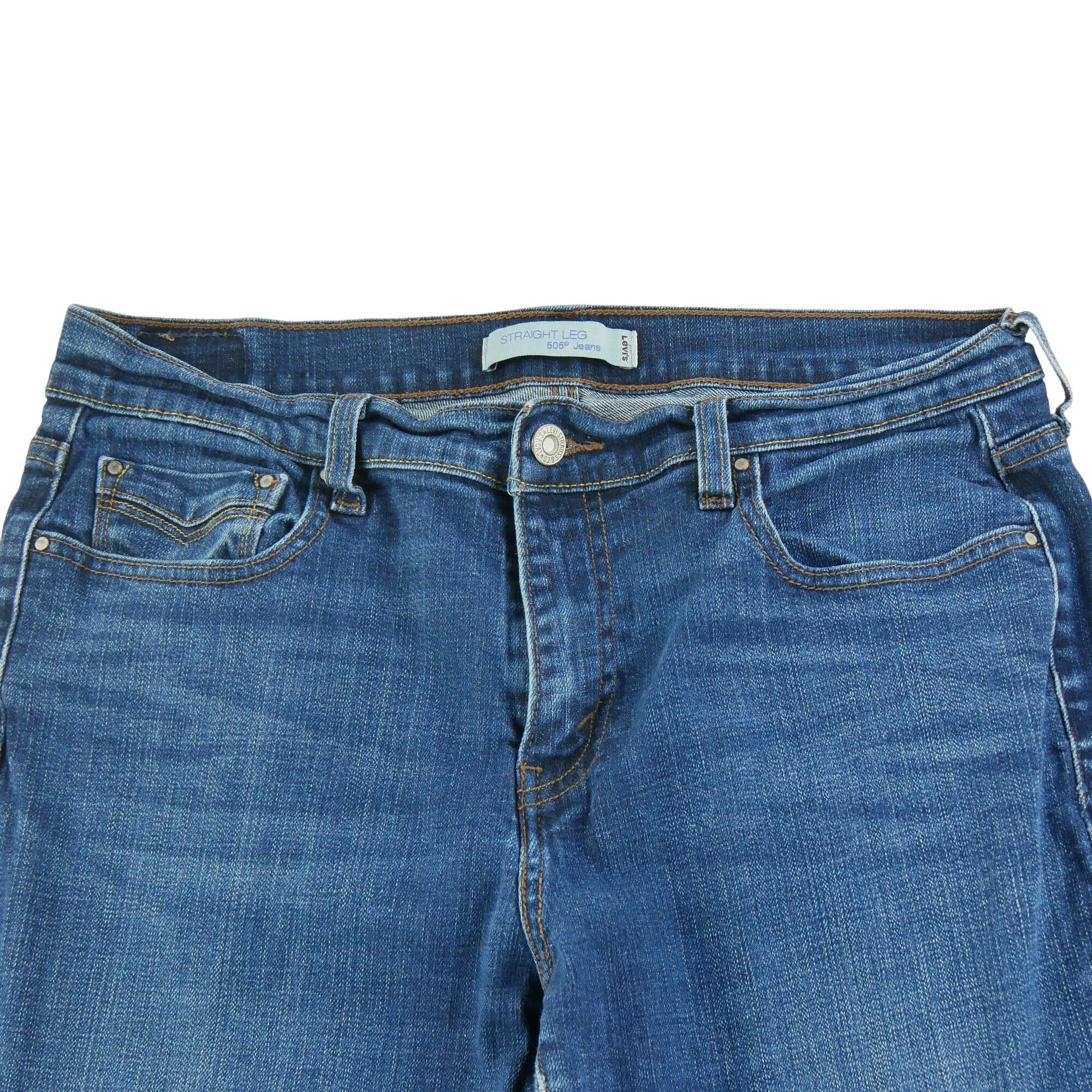 Jean Mujer Levi Strauss 505 Pierna Recta 3/7