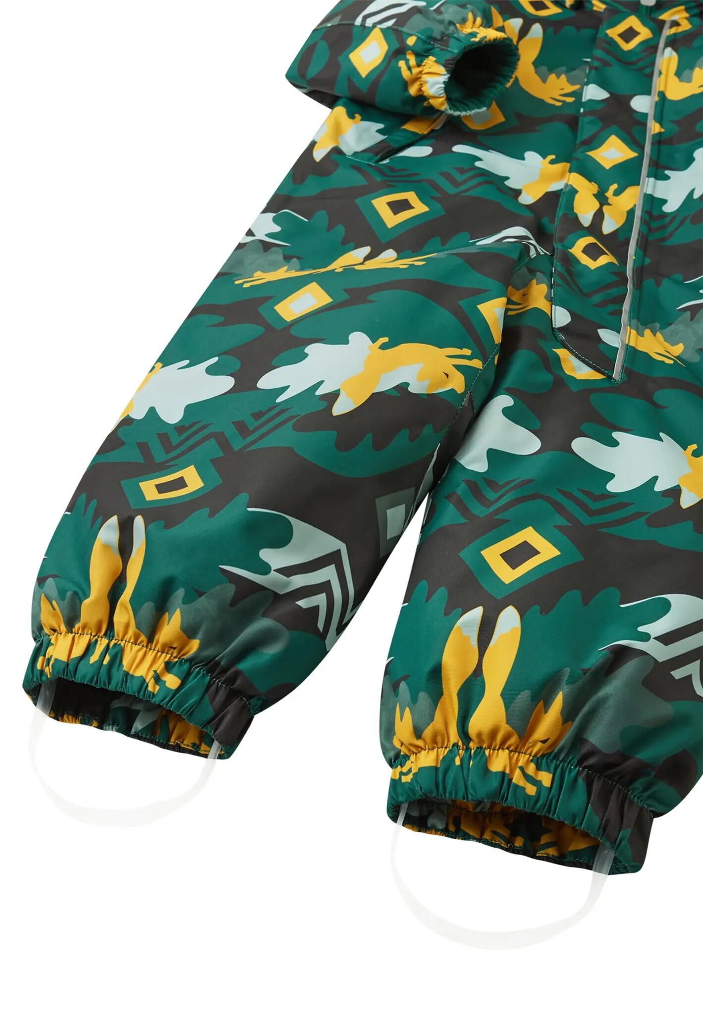 Tuta da neve per bambini piccoli tec Lappi Deeper Green 4/5