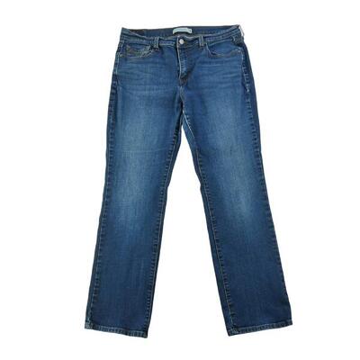 Levi strauss dames spijkerbroek 505 slim fit blauw