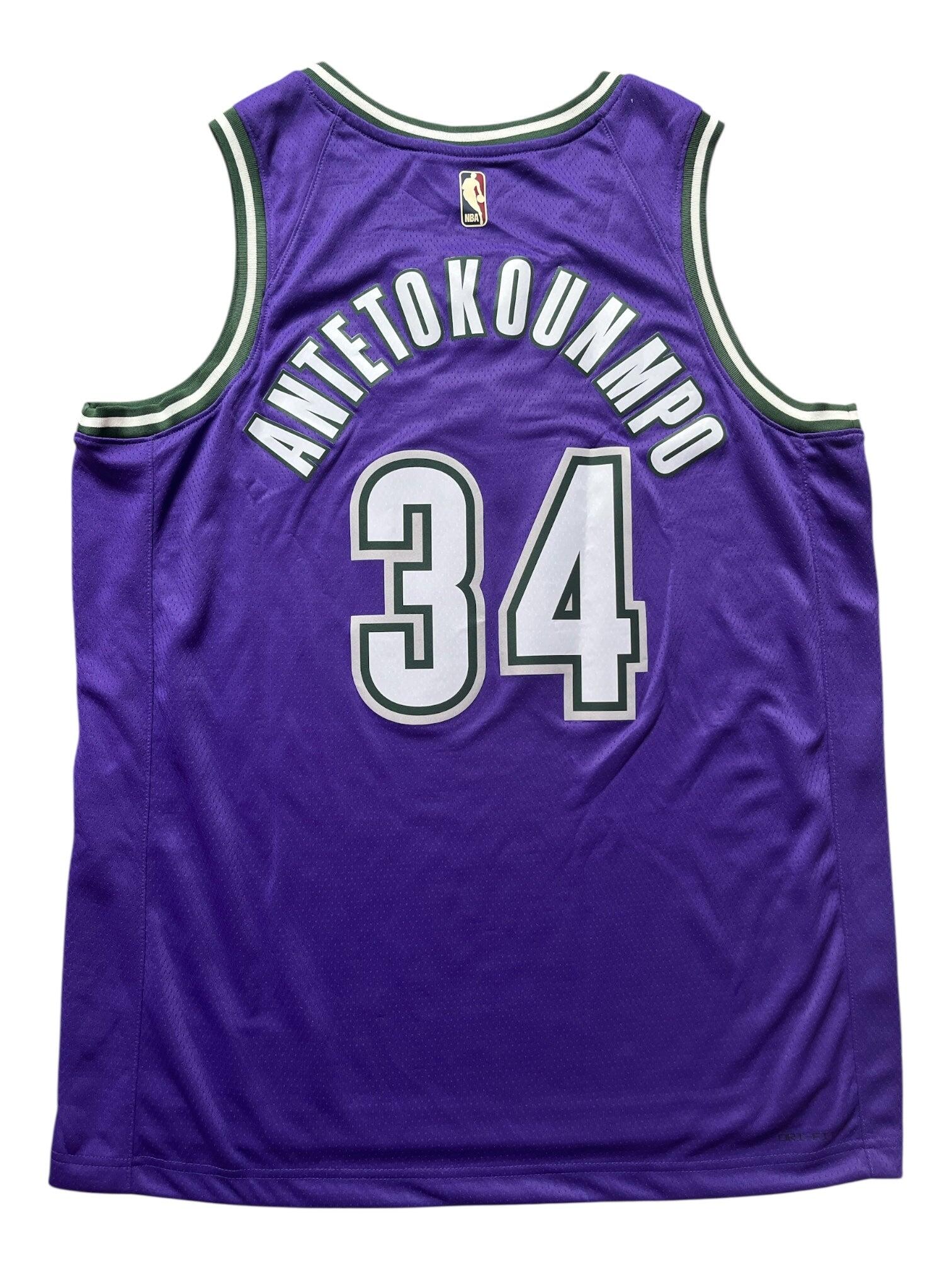 Segunda vida - Camisola NBA Milwaukee Bucks 2022/2023 Giannis - Como novo 2/2