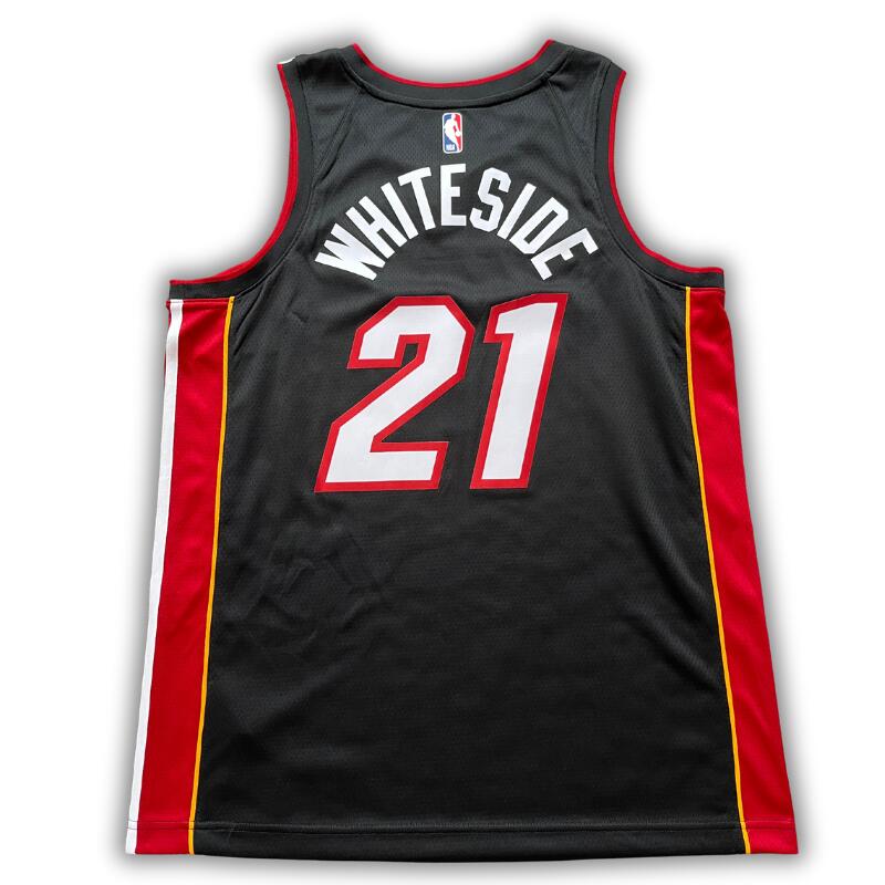 Second hand - Maglia NBA Miami Heat 2017/2019 Whiteside - Stato eccellente 2/2