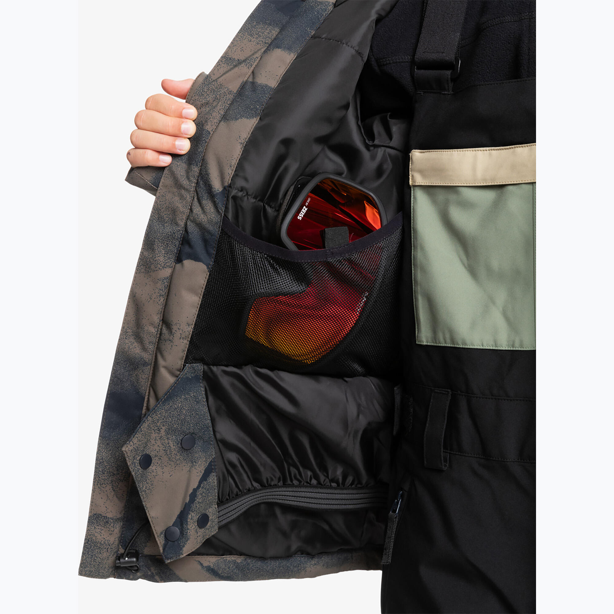 Kurtka snowboardowa dziecięca Quiksilver Side Hit 4/7