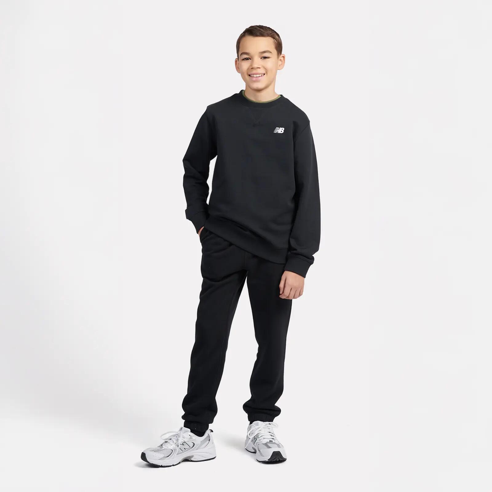 Felpa con cappuccio per bambini in French Terry con logo piccolo, modello 1282 3/3