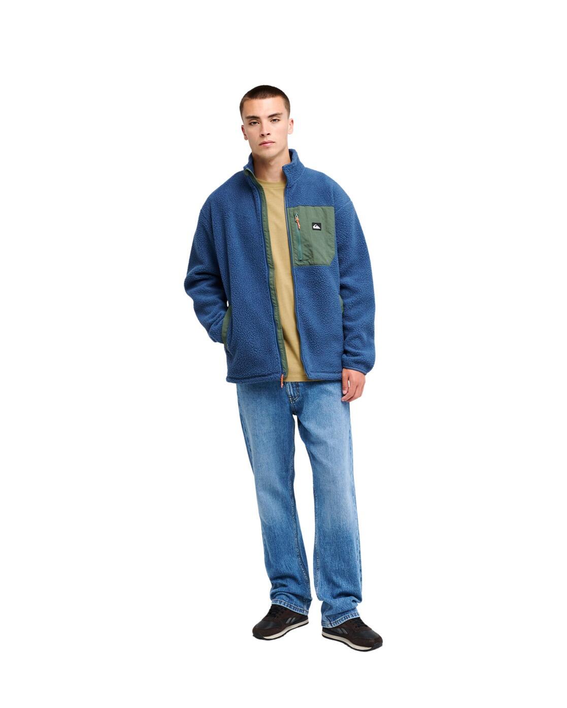 Fleece met Rits CLEAN COAST Blau Heren 4/4