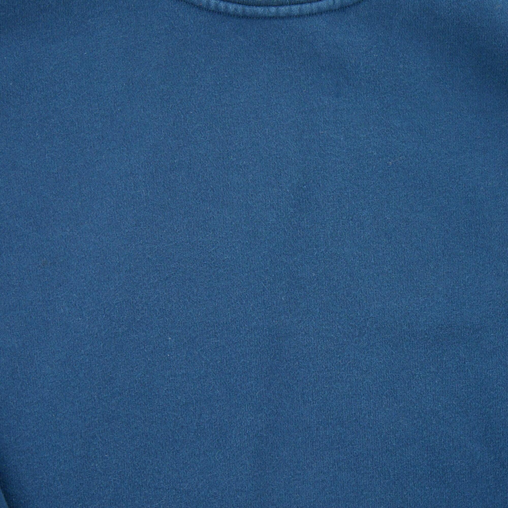 Sudadera mujer oversize acogedora azul marino 3/7