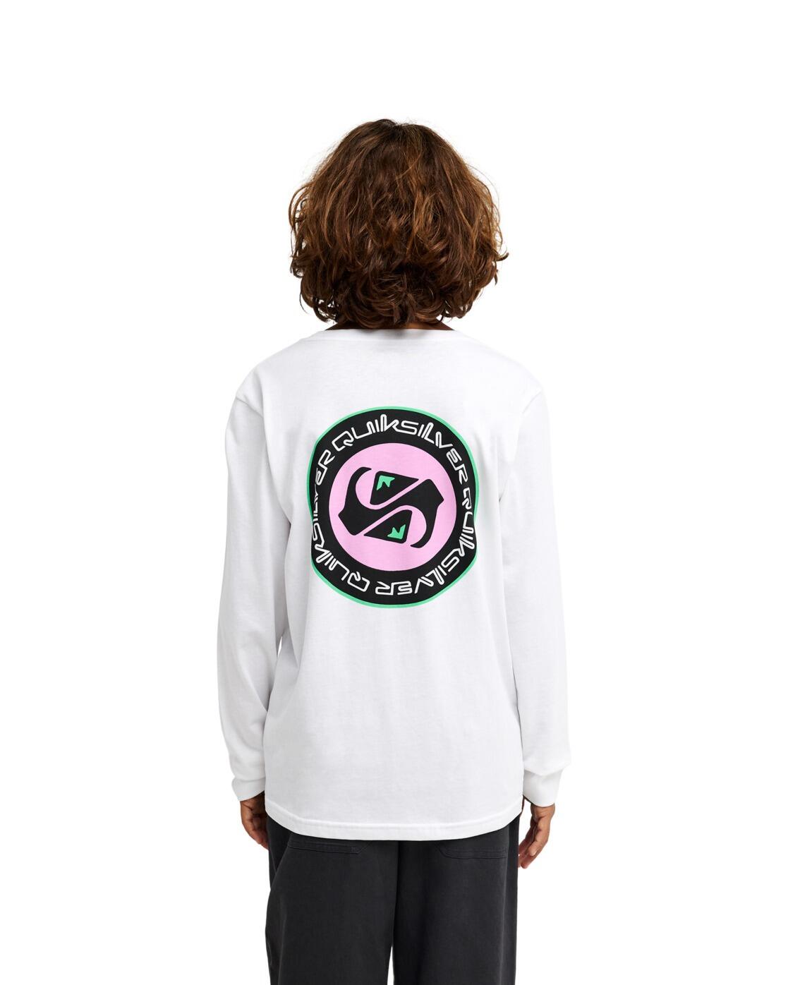 T-shirt met Lange Mouwen EV DUALITY Weiss Jongens 8-16 2/4