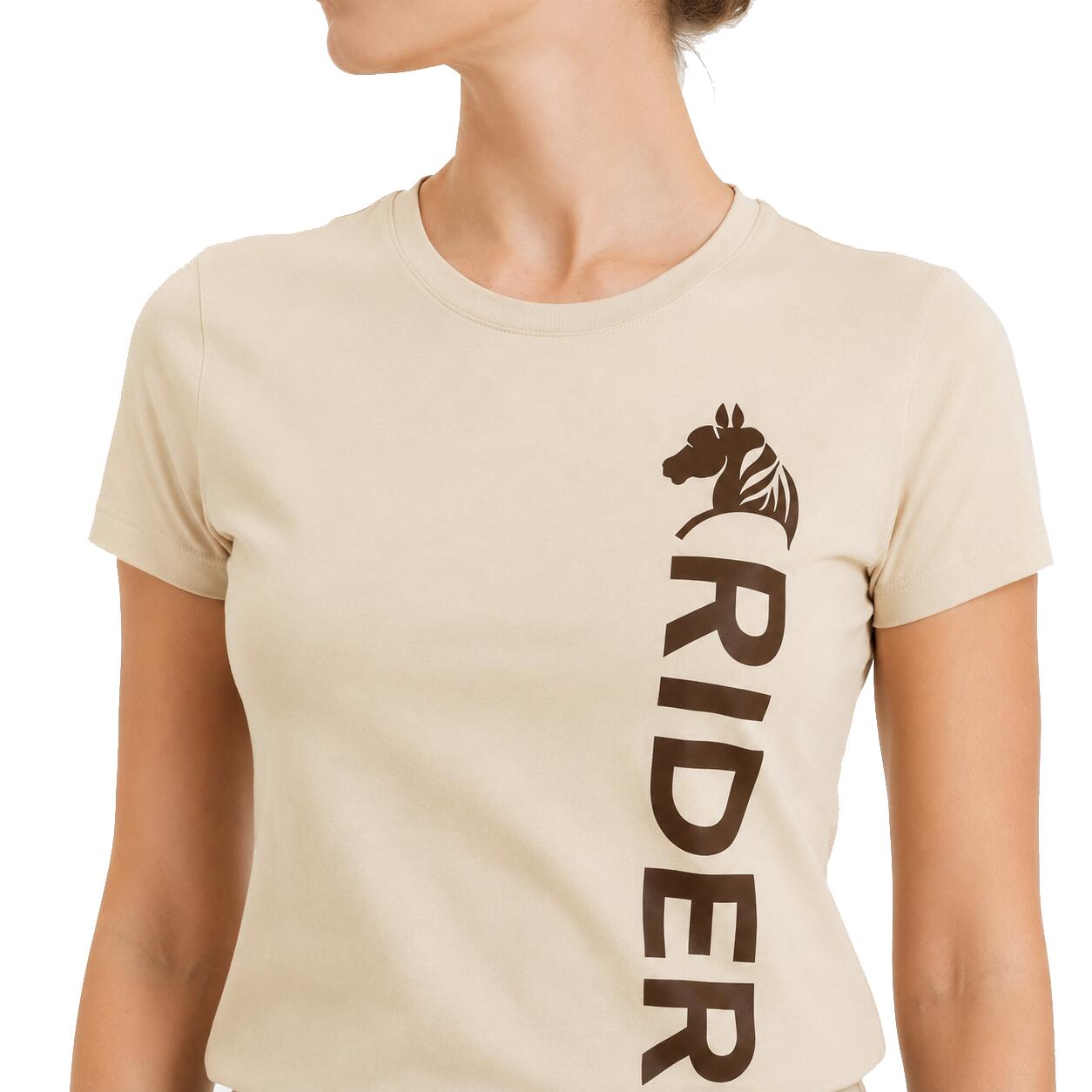 T-shirt My Selleria NATURAL RIDER in cotone per equitazione L 3/3