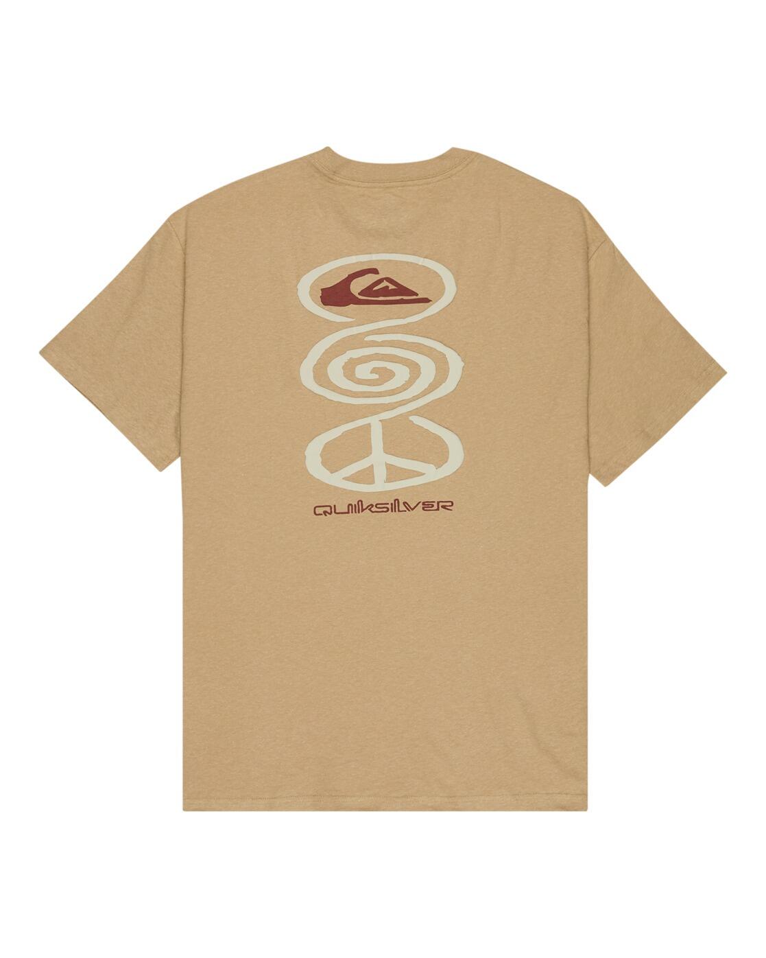 T-shirt met korte mouwen HARMONY SPIRAL Beige Heren 2/4