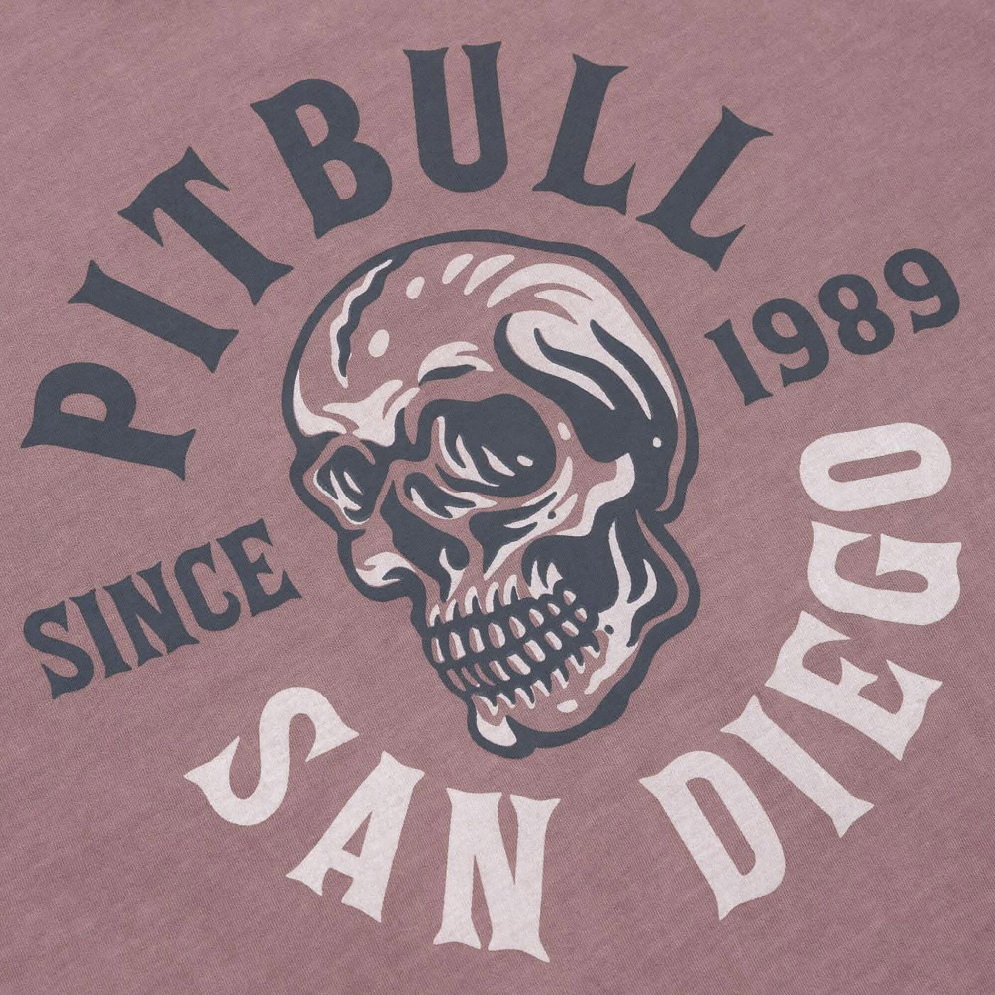 Koszulka męska Pitbull Shkull Logo 3/4