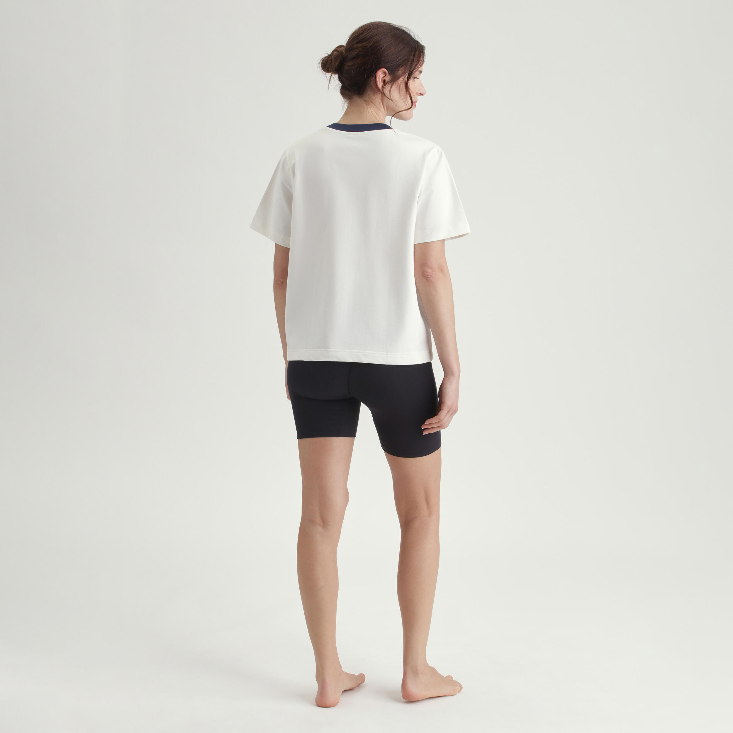 T-shirt femme coupe droite Dim x Inès de La Fressange 2/4