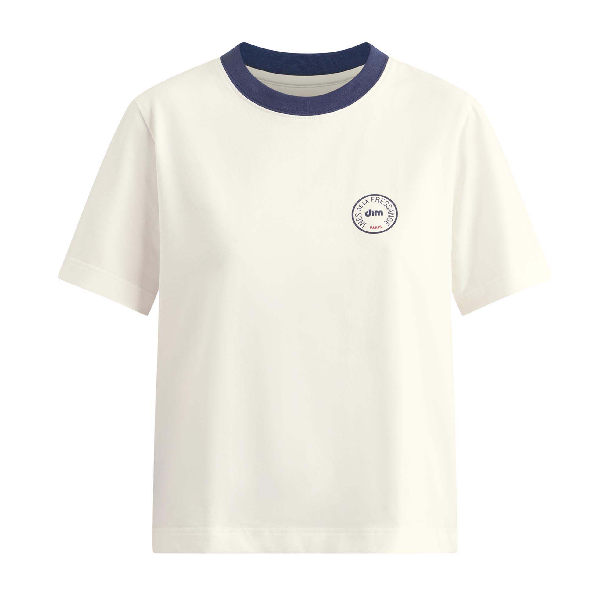 T-shirt femme coupe droite Dim x Inès de La Fressange 4/4