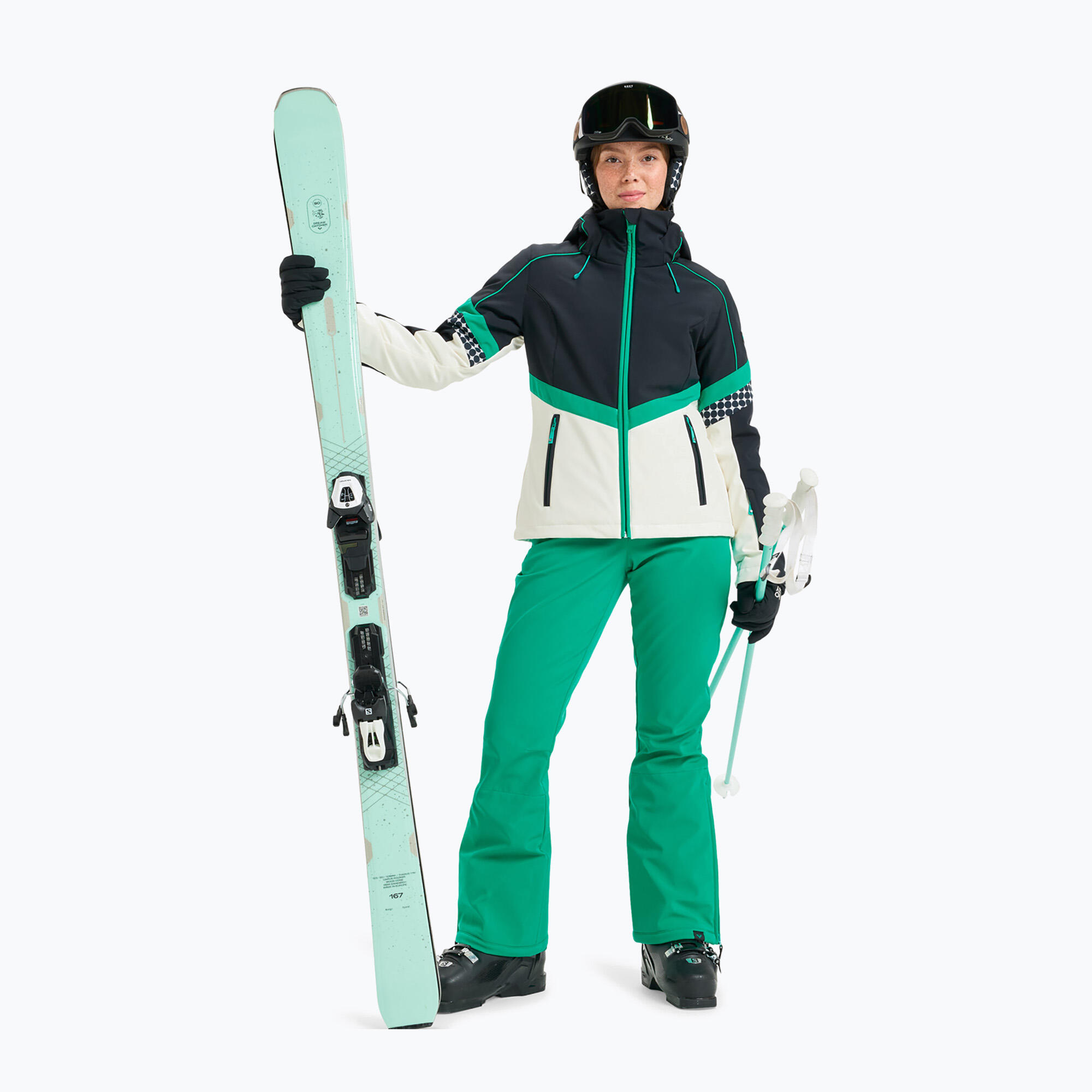 Kurtka snowboardowa damska ROXY Peak Chic Softshell 2/7