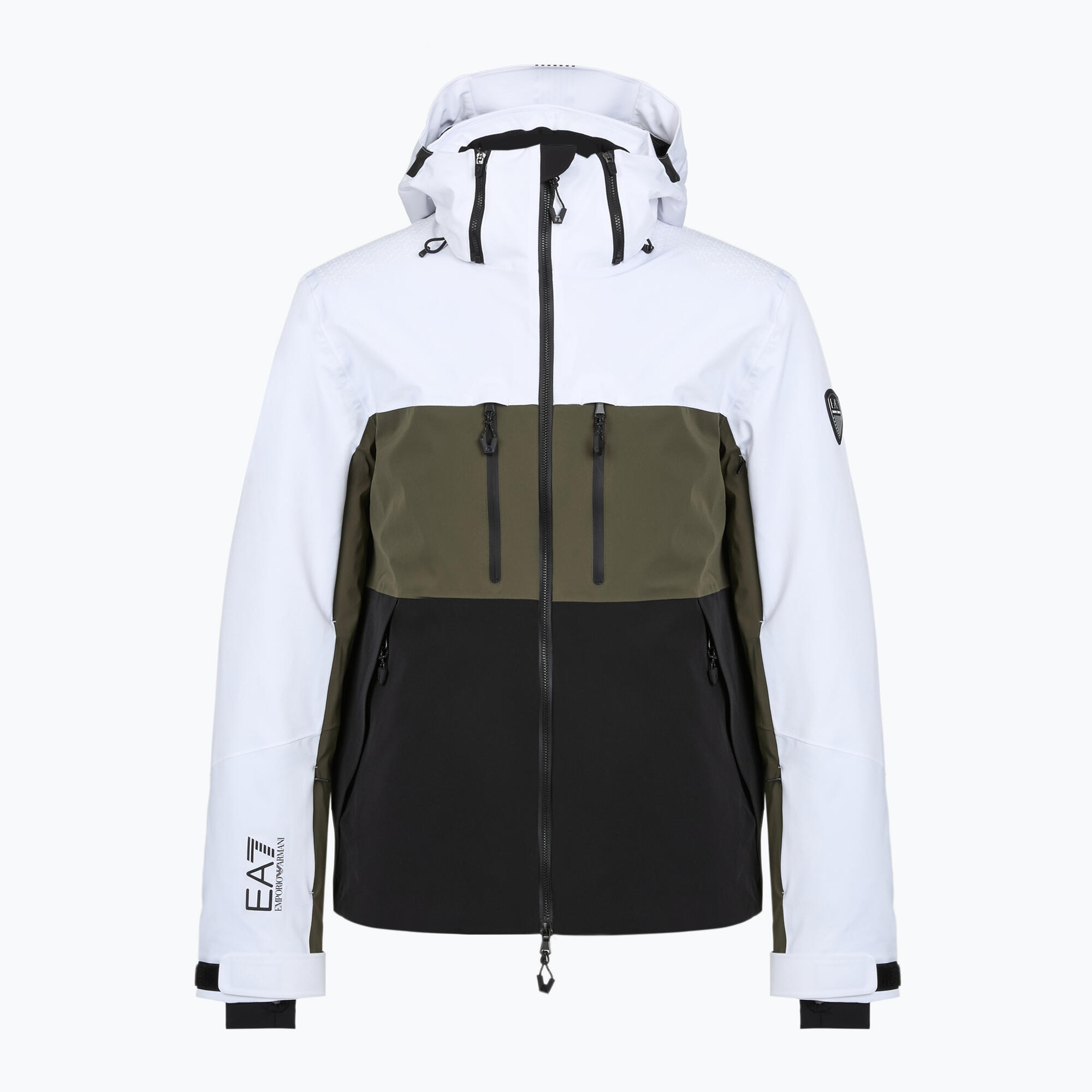 EA7 Emporio Armani Ski Kitzbuhel Protectum7 Colorblock ski-jas voor heren 1/7