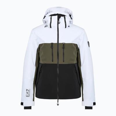 Ea7 emporio armani ski kitzbuhel protectum7 colorblock ski-jas voor heren