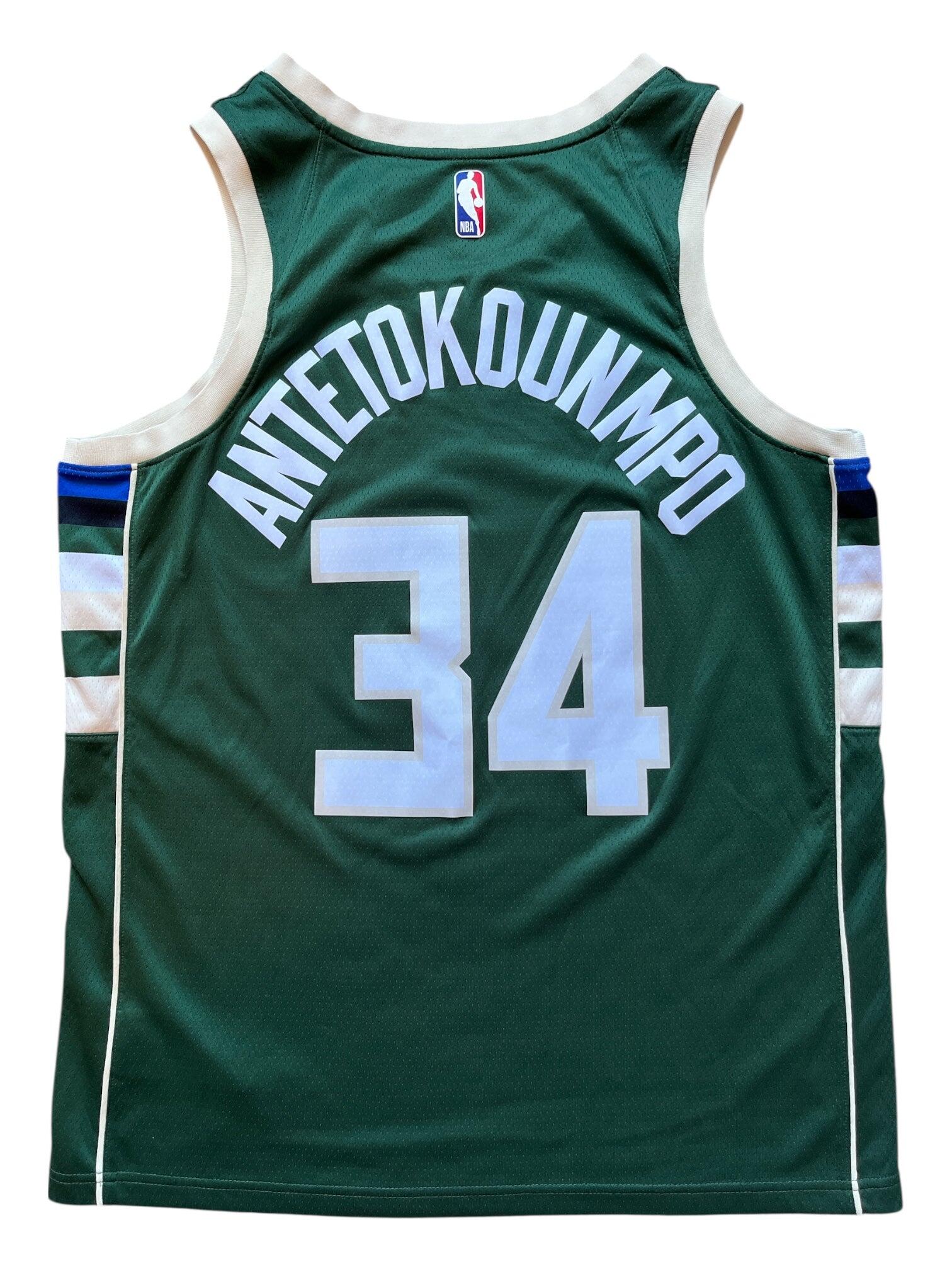 Segunda vida - Camisola NBA Milwaukee Bucks 2017/2023 Giannis - Como novo 2/2