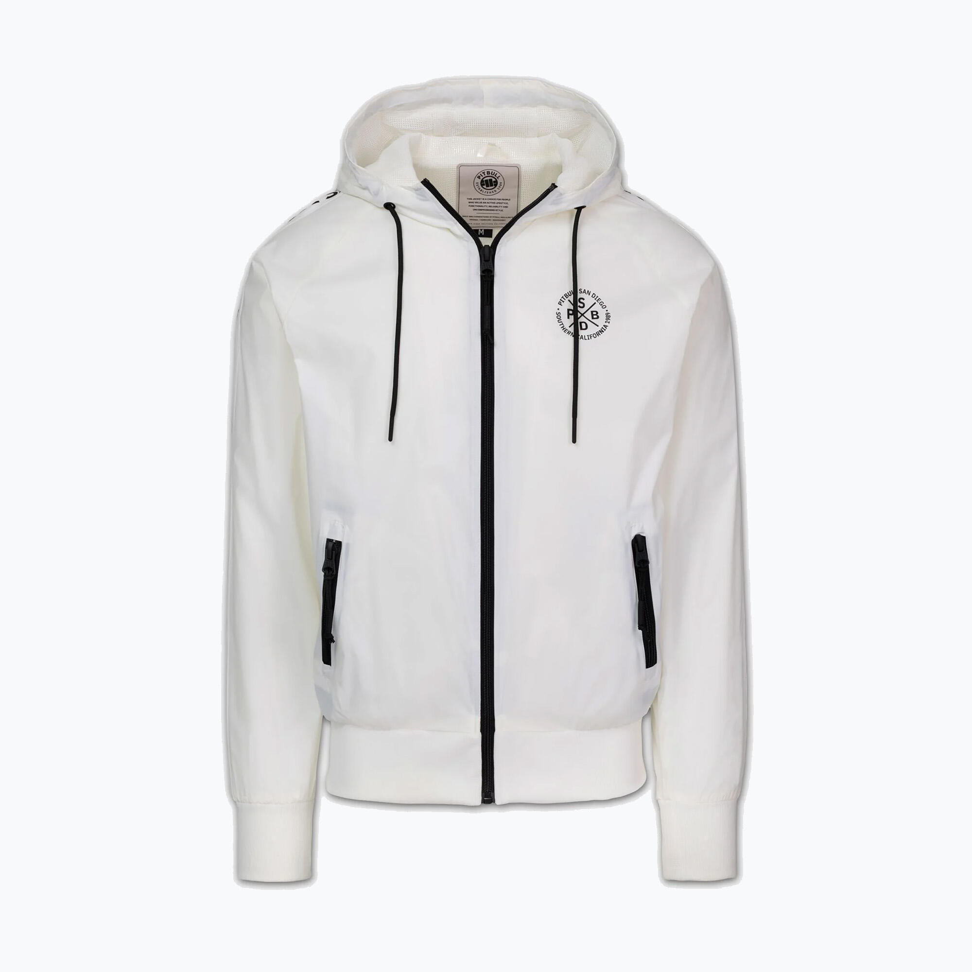 Kurtka męska Pitbull Athletic Tape Nylon Hooded 4/7