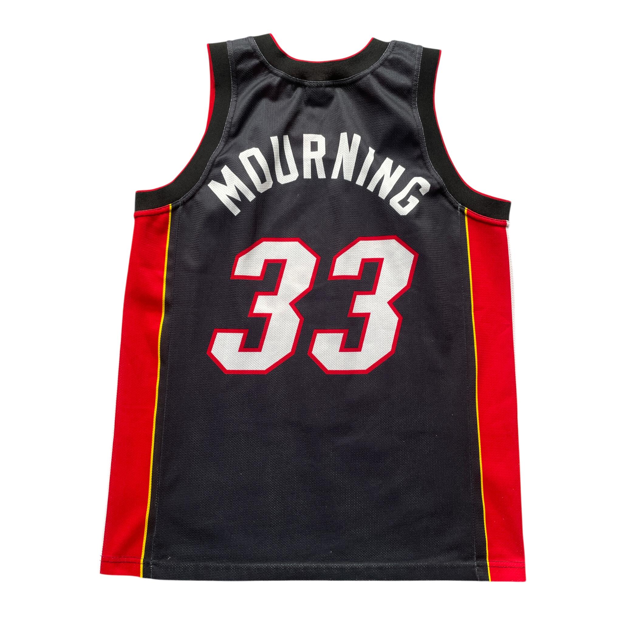 Segunda vida - Camisola NBA Miami Heat 1995/2002 Mourning - Como novo 2/2